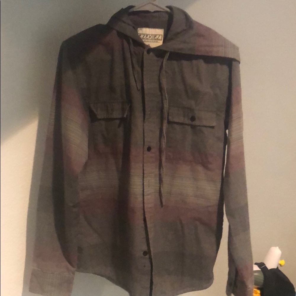 Ezekiel hooded flannel